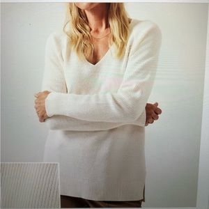 Athleta Hanover V Neck Sweater